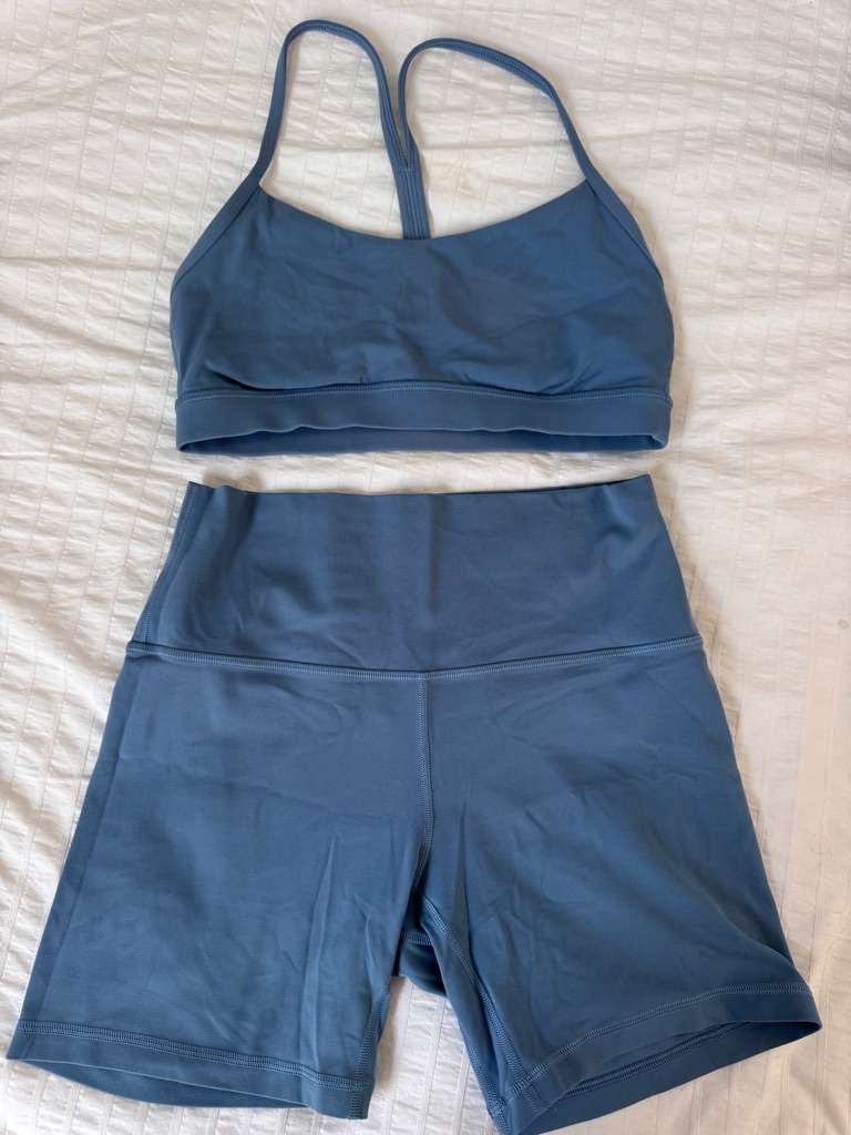 Lululemon Align Set Baby Blue